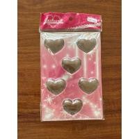 ราคา heart chocolate mold พิมพ์ลายหัวใจ 6ช่อง (26616932932)