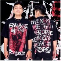ราคา เสื้อยืด BMTH LOST NEXT TIME WHAT I OPEN BAND MUSIC BIG OVERSIZE BRING ME THE HORIZON (21694626630)