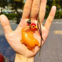 ราคา [GOO] 2 ชิ้นสร้างสรรค์เปลี่ยนสีเป็ดพวงกุญแจจี้กระเป๋าพวงกุญแจรถตลกการ์ตูนน่ารักเป็ดจี้กระจกมองหลังอุปกรณ์เสริม TH (54650064809)