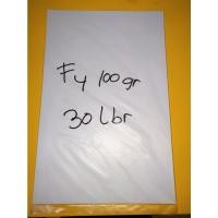 ราคา กระดาษ HVS F4 100 แกรม ขายปลีกบรรจุ 30 แผ่น / กระดาษพิมพ์ / กระดาษถ่ายเอกสาร (26640363160)