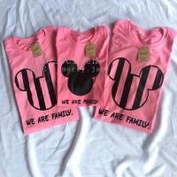 ราคา เสื้อครอบครัว แจ้งสีทางแชท (sz.เด็ก-3XL) we are family #1 เปลี่ยนสีเสื้อได้ (1330619283)