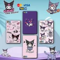ราคา สติ๊กเกอร์ Kuromi (Series1) TNG - สติ๊กเกอร์กันรอยการ์ด Tng Touch N Go/Bank (สติ๊กเกอร์ TNG) (20680214118)