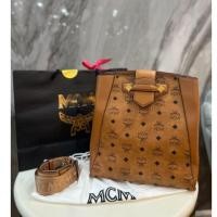 ราคา UsedMcm Essential Bucket Bag y.20⚡️สด-ผ่อน⚡️กระเป๋าMCM แท้% (19671722592)
