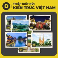 ราคา TALKING CARD/POSTCARD - การ์ด AR, การ์ดก่อสร้างสถาปัตยกรรมเวียดนาม, ของที่ระลึก, สถาปัตยกรรมโบราณ - DesignDAO (44063326850)