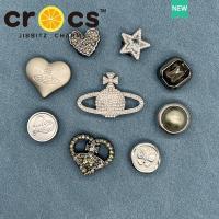 ราคา Jibbitz cross โลหะ หัวเข็มขัดรองเท้า เนื้อเงิน โลหะ ดาวเคราะห์ หัวใจ ดาวห้าแฉก โลหะผสม เพชร แฟชั่น รู อุปกรณ์เสริมรองเท้า จิ๊บบิท ตัวติดรองเท้า cross (29657795260)