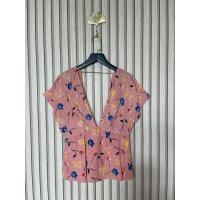 ราคา เสื้อลายดอก สีชมพู Zara ไซร์ S (29306559769)