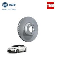 ราคา Hella Toyota Altis โตโยต้า อัลติส ปี 2014-2018 จานเบรก จานธรรมดา จานเบรครถยนต์ (14648970480)