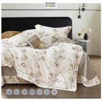 ราคา KATUN Regata Pattern ผ้าปูที่นอนผ้าฝ้ายป้องกันเลื่อนขนาด 100x200 120x200 160x200 180x200 200x200 - ผ้าปูที่นอน (40174549091)