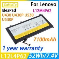 ราคา L12L4P62 U330T แบตเตอรี่แล็ปท็อปสำหรับ Lenovo IdeaPad U330 U430 U430P L12M4P62 2ICP6/55/85-2 121500163 121500200 7.4V 52 (29153288138)