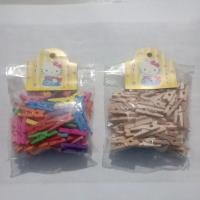 ราคา คลิปหนีบรูปโพลารอยด์ขนาดเล็ก 60 ชิ้น คลิปหนีบไม้สีรุ้งธรรมชาติ ขนาด 2.5ซม (42721211050)
