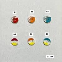 ราคา KEMEJA (DOZEN/GROSS) ปุ่มเสื้อเชิ้ตไล่โทนสี ขนาด 20L/13Mm/1.3Cm (44314735426)
