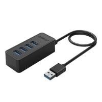 ราคา ORICO W5P-U3-030-BK-BP-HW USB3.0 4-Ports HUB 5Gbps High Speed USB Hub for Laptop Computer (18217775439)