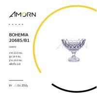 ราคา ( AMORN ) BOHEMIA 20685/B1 - พานแก้ว พาน พานแก้วลายคริสตัล ดีไซน์สวยหรู แฮนด์เมด (13916079085)