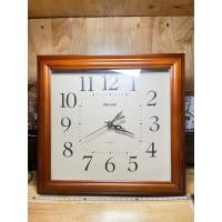 ราคา Maruman AI1242 นาฬิกาแขวนไม้ธรรมชาติ (26569773624)