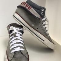 ราคา Converse ▪️ Size : US7 / UK7 / EUR 40 /25.5cm Color : สีเทา ของแท้แน่นอน (1091094398)