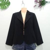 ราคา สูททำงาน เสื้อคลุมสีดำ สูทสีดำ (1676153429)