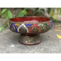 ราคา ขันโตกทรงพาน (ขาพาน) ลายดอกบัว (6133864249)