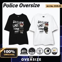 ราคา Police Oversize เสื้อยืด แนว Street ผ้า Cotton Premium (OVS.05) (26534066647)