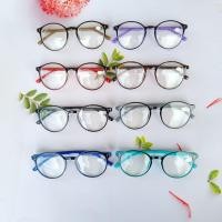 ราคา แว่นสายตาสั้นขาสปริง ทรงหยดน้ำ กรอบพลาสติก 8068 (10141360393)