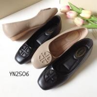 ราคา Zanotti รองเท้าคัชชูส้นเตี้ย พื้นนิ่มหนังนิ่ม ใส่สบาย (รหัส YN) (19984522740)