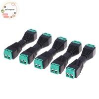 ราคา Pufangstar 5 ชิ้นหญิงชาย DC สายไฟเชื่อมต่อแจ็คปลั๊กการเชื่อมต่อสําหรับ LED Strip TH (40075299390)