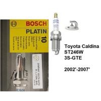 ราคา หัวเทียนแพลทินัมคู่ FR6DPP332 Bosch 0242240628 Toyota Caldina ST246W 3S-GTE (41324611810)