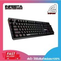 ราคา คีย์บอร์ดเกมมิ่ง Signo Gaming Keyboard Mechanical RGB Infesta KB-738 Black รับประกัน 2 ปี (21068003572)