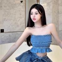 ราคา เกาะอกยีนส์สียีนส์อ่อน (22158651509)