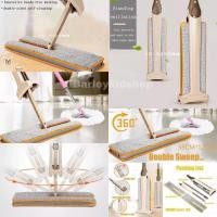 ราคา ไม้ถูพื้นอัจฉริยะรีดน้ำ 2 ด้าน หมุน 360 องศา (1235838515)