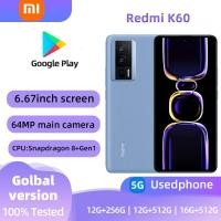 ราคา Redmi K60(5G)หน้าจอสมาร์ทโฟน 256GB โทรศัพท์มือสองสภาพดีทุกสี (40916488293)