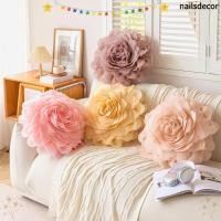 ราคา เล็บ ปกหมอนดอกไม้,ลายดอกไม้ ออร์แกนซ่า ดอกไม้ปลอกหมอนปลอกหมอนอิง,ตกแต่งบ้านสแควร์รอบชีฟองดอกไม้ปลอกหมอน (40474470746)