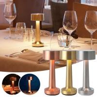 ราคา โคมไฟตั้งโต๊ะ LED 3 สีปรับได้ ปรับความสว่างได้ ดัมเบลชาร์จโคมไฟตั้งโต๊ะ (21355568513)