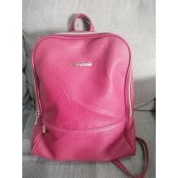 ราคา MERAH READY preloved กระเป๋าเป้หนังแท้สีแดง (44314647037)