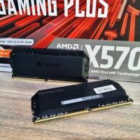 ราคา แรมพีซี RAM DDR4 CORSAIR DOMINATOR PLATINUM RGB (BLACK) 16GB (8GBx2) BUS 3600 (มีแค่ตัวแรม) ประกัน ADVICE LT (24727946704)