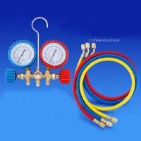 ราคา ❖♝✤CT-536G เกจ์ชุดเติมน้ำยาแอร์ เกจ์วัดน้ำยาแอร์ +สาย 35 นิ้ว R134a,R12,R22,R404 เกจเติมน้ำยาแอร์ เกจ์เติมน้ำยาแอร์ (10457438123)