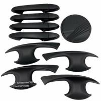 ราคา JAZZ ปี2014-2025 ชุดเบ้ากันรอย ชุดครอบมือจับ ครอบฝาถังน้ำมัน สีดำ (43461136434)