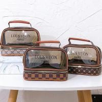 ราคา ส่งทันทีกระเป๋าเครื่องสําอาง กันน้ํา ขนาดใหญ่ จุของได้เยอะ แบบพกพา สําหรับเดินทาง กระเป๋าเครื่องสําอางค์ กระเป๋าเครื่อง (23865613585)