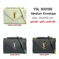 ราคา New YSL Envelope Medium (600185) (4439663258)