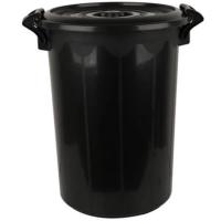 ราคา [พร้อมส่ง] ถังขยะกลม ฝาเปิด ACCO 66 ลิตร สีดำ ผลิตจากพลาสติกคุณภาพ ไร้สารพิษ ปลอดภัยในการใช้งาน น้ำหนักเบา ถังขยะใบใหญ่ (14409461247)
