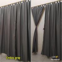ราคา ผ้าม่านสีพื้น!! CURTAINS WITH CURTAINS (41771760864)