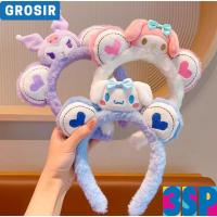 ราคา 3SP | AC355 Sanrio ที่คาดผมลายการ์ตูนผู้หญิง Bandana ที่คาดผมตัวละครระดับพรีเมียมตัวละครของผู้หญิง (40812782206)