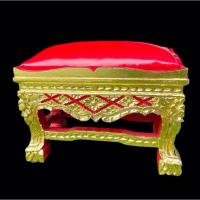 ราคา โต๊ะกราบ แท่นกราบพระงานไม้สนร่องสีปิดทอง โต๊ะกราบพระ (29722643673)