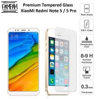 ราคา LAYAR กระจกนิรภัยพรีเมี่ยม XiaoMi Redmi Note 5 Pro 9H HP Anti-Scratch Screen Guard Protector Tempered (9719217955)