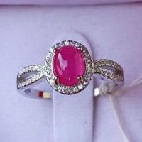 ราคา #ไซส์58 #แหวนทับทิมพม่าเผาเก่าเนื้อแก้ว #Natural Burma Ruby #เงินแท้92.5 (16225056814)
