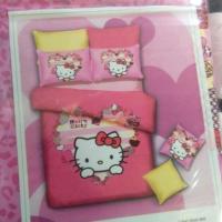 ราคา ชุดเครื่องนอนผ้าห่มนวม6ฟุตคิตตี้ (2508061726)