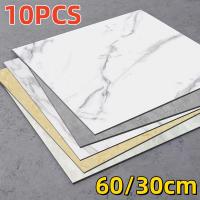 ราคา กระเบื้องยาง 10 pcs กระเบื้องยางลายหินอ่อน กระเบื้องยางปูพื้นห้องนอน 60/30cm ลายหิน ลายไม้ ป้องกันการลื่ (44314805608)