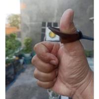 ราคา Molonyon Thumb Jield/ แหวนนิ้วหัวแม่มือยิงธนู/แหวนยิงธนูนิ้วหนัง (28365088227)
