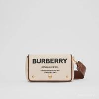 ราคา Burberry Burberry Small horseferry กระเป๋าสะพายข้างพิมพ์ลายโลโก้ (42370772143)