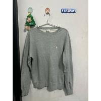 ราคา เสื้อแขนยาว champion สีเทา มือสองของแท้ (40552753378)