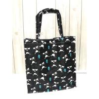 ราคา กระเป๋า กระเป๋าลดโลกร้อน เอนกประสงค์ ทรง A4 ลาย BAD B SM แบด สวย ผ้าเคลือบกันน้ำ มีแผ่นรองใต้กระเป๋า ขนาด 33x31x11CM8118 (18245283885)